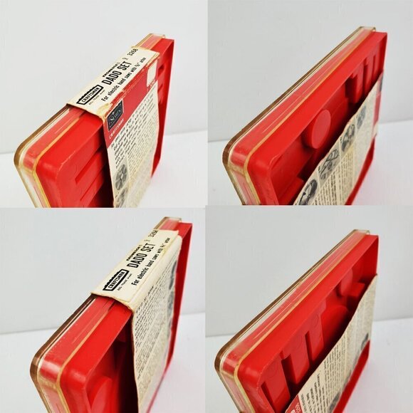 Craftsman Kromedge Dado Set Power Hand Saws Vintage Made USA 3268 Unused - Picture 12 of 13